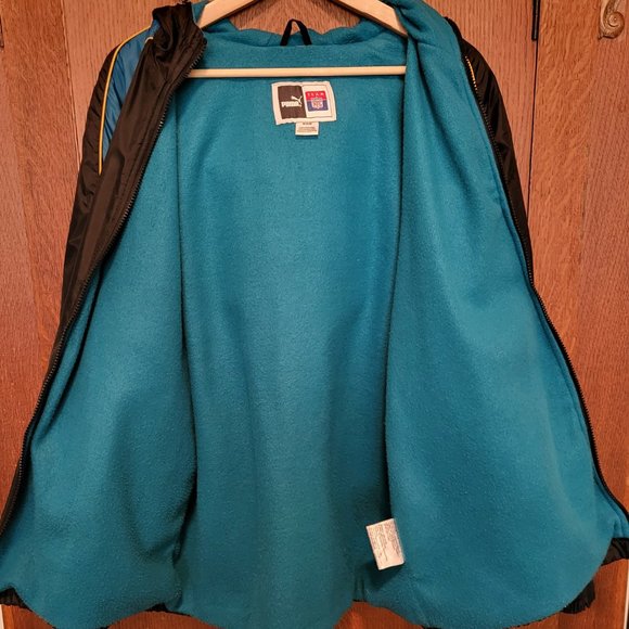 Vintage Jaguars Fleece Lined Puma Windbreaker Jacket - Size M - Like New - Picture 4 of 7
